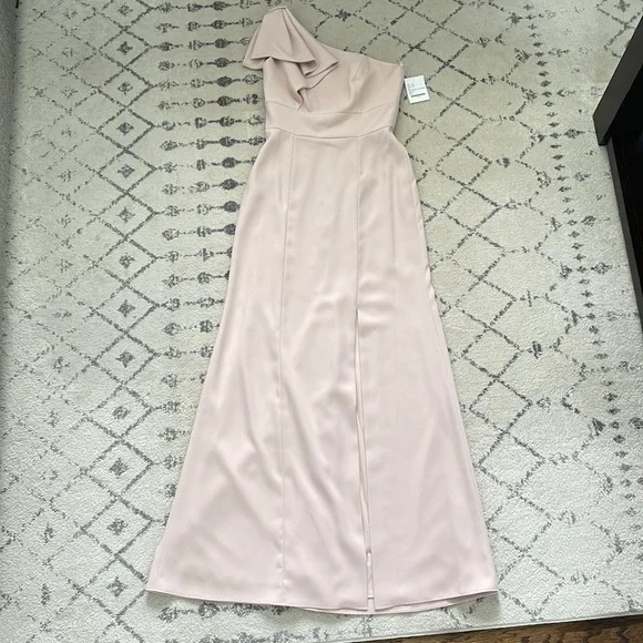 cameo bridesmaid dresses Ever-Pretty Plus Size Tulle Midi Tulle Cocktail Dress with Round Neckline